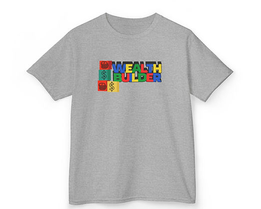Wealth Builder - Kids TShirt - Image 4