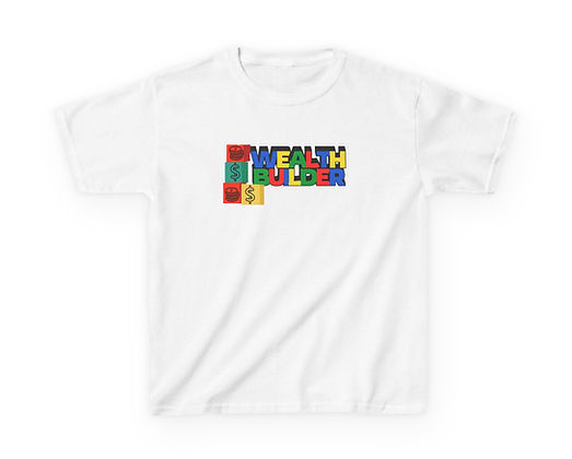 Wealth Builder - Kids TShirt - Image 9