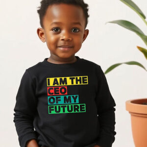 I Am The CEO of My Future Toddler Long Sleeve Tee