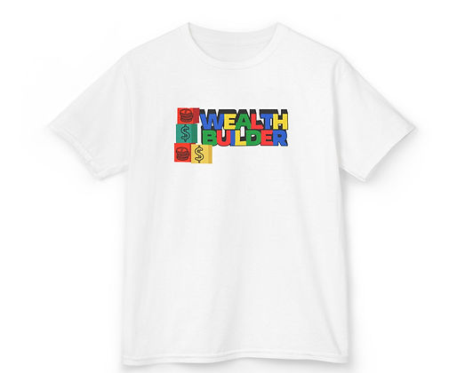 Wealth Builder - Kids TShirt - Image 8