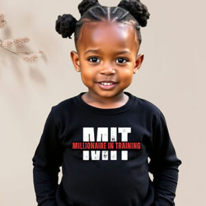 Millionaire In Training Toddler Long Sleeve Tee