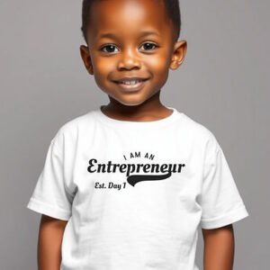 I Am An Entrepreneur Toddler Short Sleeve Tee