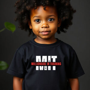 Millionaire in Training Toddler Short Sleeve Tee