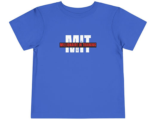 Millionaire in Training Toddler Short Sleeve Tee - Image 4